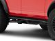 N-Fab Cab Length Podium Nerf Side Step Bars; Textured Black (21-24 Bronco 4-Door)