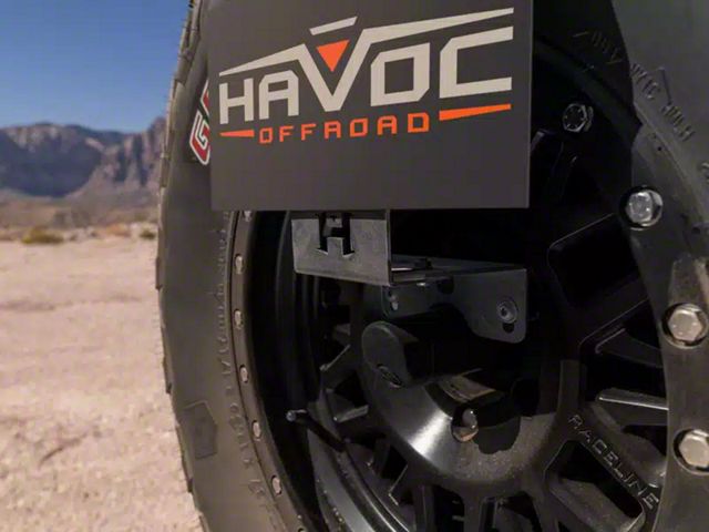 Havoc Offroad Rear License Plate Relocation Bracket (21-24 Bronco)