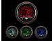Prosport 52mm Premium EVO Series Oil Pressure Gauge; Electrical; Blue/Red/Green/White (Universal; Some Adaptation May Be Required)