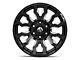 Fuel Wheels Blitz Gloss Black Milled 6-Lug Wheel; 18x9; -12mm Offset (21-24 Bronco, Excluding Raptor)