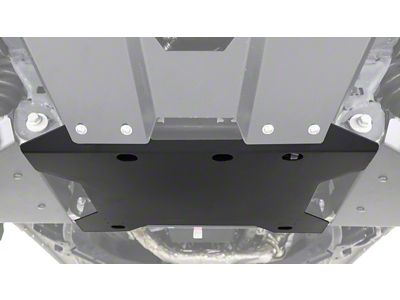 LoD Offroad Black Ops Front Differential Skid Plate; Black Texture (21-23 Bronco)