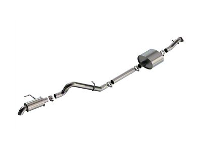 Borla Climber Touring Cat-Back Exhaust with Turn Down Tip (21-24 2.7L EcoBoost Bronco)