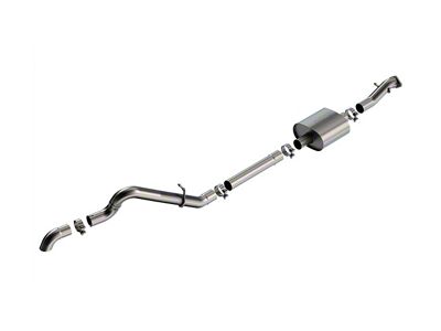 Borla Climber Touring Cat-Back Exhaust with Turn Down Tip (21-23 2.3L EcoBoost Bronco)