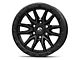 Fuel Wheels Rebel Matte Black 6-Lug Wheel; 18x9; 20mm Offset (21-24 Bronco, Excluding Raptor)
