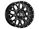 DX4 Wheels GEAR Flat Black 6-Lug Wheel; 16x8.5; 18mm Offset (10-24 4Runner)