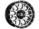 DX4 Wheels GEAR Flat Black Machined 6-Lug Wheel; 16x8.5; -6mm Offset (05-15 Tacoma)