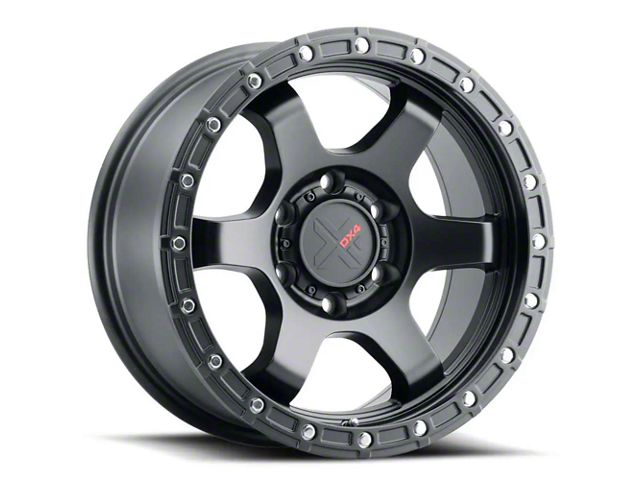 DX4 Wheels NITRO Flat Black 6-Lug Wheel; 16x8; 0mm Offset (21-24 Bronco, Excluding Raptor)