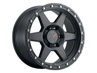 DX4 Wheels RECON Flat Black 6-Lug Wheel; 16x8; 10mm Offset (21-23 Bronco, Excluding Raptor)