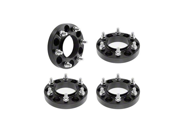 Titan Wheel Accessories 1-Inch Hubcentric Wheel Spacers; Set of Four (21-24 Bronco, Excluding Raptor)