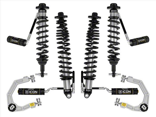 ICON Vehicle Dynamics 2 to 3-Inch Suspension Lift System with Billet Upper Control Arms; Stage 4 (21-24 Bronco w/ Sasquatch Package)