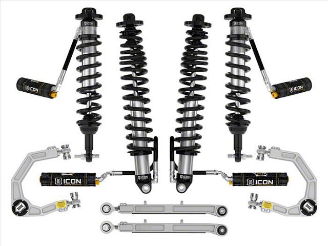 ICON Vehicle Dynamics 2 to 3-Inch Suspension Lift System with Billet Upper Control Arms; Stage 6 (21-24 Bronco w/ Sasquatch Package)