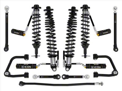ICON Vehicle Dynamics 2 to 3-Inch Suspension Lift System with Tubular Upper Control Arms; Stage 7 (21-24 Bronco w/ Sasquatch Package)