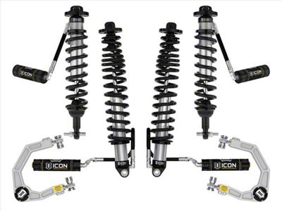 ICON Vehicle Dynamics 3 to 4-Inch Suspension Lift System with Billet Upper Control Arms; Stage 4 (21-24 Bronco w/o Sasquatch Package, Excluding Raptor)