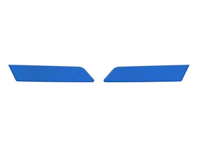 Rear Side Door Pull Handle Overlays; Velocity Blue (21-24 Bronco 4-Door)