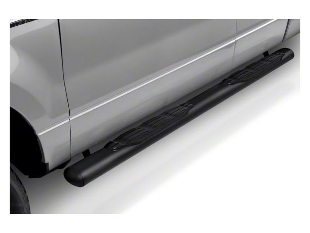 Go Rhino 5-Inch 1000 Series Side Step Bars; Textured Black (21-24 Bronco 4-Door)