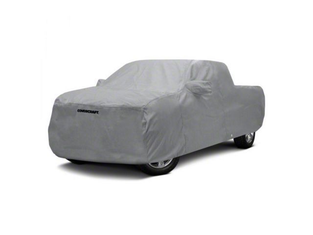 Covercraft Custom Car Covers 5-Layer Softback All Climate Car Cover; Gray (21-24 Bronco 4-Door w/ Soft Top, Excluding Raptor)