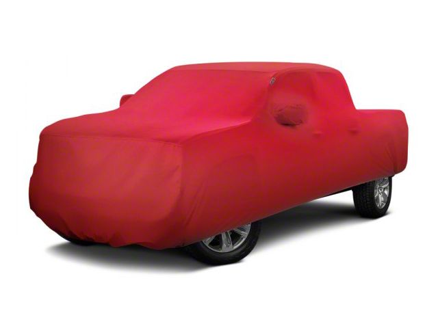 Covercraft Custom Car Covers Form-Fit Car Cover; Bright Red (21-24 Bronco 4-Door w/ Soft Top, Excluding Raptor)