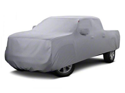 Covercraft Custom Car Covers Form-Fit Car Cover; Silver Gray (21-24 Bronco 4-Door w/ Soft Top, Excluding Raptor)