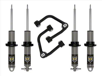 ICON Vehicle Dynamics 0 to 3-Inch Suspension Lift System with Tubular Upper Control Arms; Stage 2 (21-24 Bronco w/ Sasquatch Package, Badlands, First Edition, Excluding Raptor & Wildtrack)