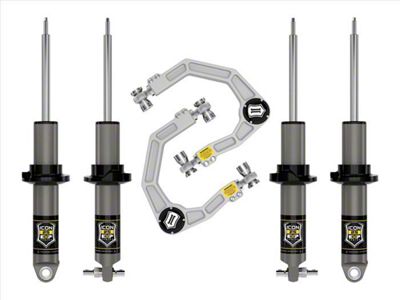 ICON Vehicle Dynamics 1.50 to 3-Inch Suspension Lift System with Billet Upper Control Arms; Stage 2 (21-24 Bronco w/o Sasquatch Package, Excluding Badlands, First Edition, Raptor & Wildtrack)