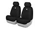 Covercraft Carhartt Super Dux PrecisionFit Custom Front Row Seat Covers; Black (21-24 Bronco 4-Door w/ Leather Seats)