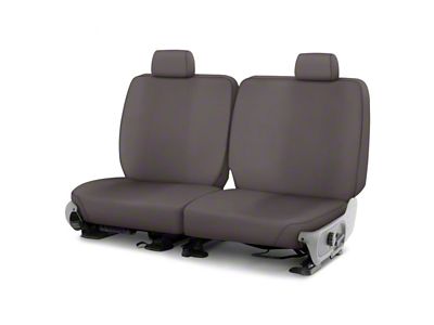 Covercraft Seat Saver Polycotton Custom Second Row Seat Cover; Gray (21-24 Bronco 2-Door)