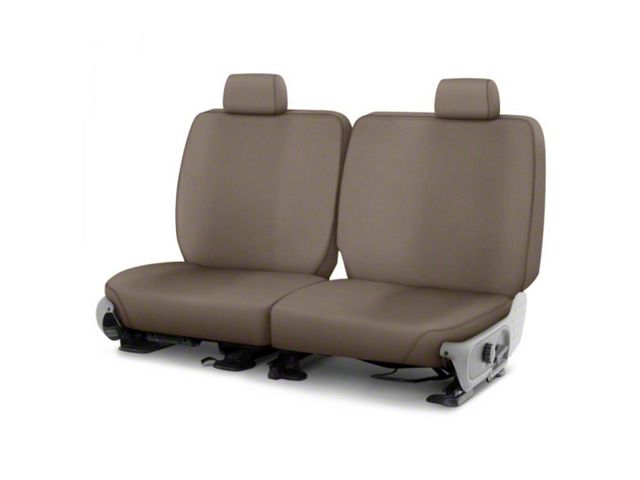 Covercraft Seat Saver Polycotton Custom Second Row Seat Cover; Wet Sand (21-24 Bronco 2-Door)