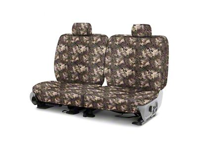 Covercraft Seat Saver Prym1 Custom Second Row Seat Cover; Multi-Purpose Camo (21-24 Bronco 2-Door)