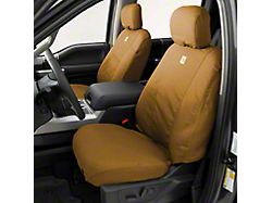 Covercraft SeatSaver Front Row Seat Covers; Carhartt Brown (21-23 Bronco 2-Door)