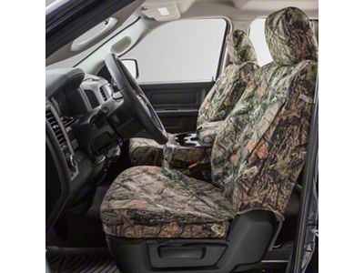 Covercraft SeatSaver Front Row Seat Covers; Carhartt Mossy Oak Break-Up Country (21-24 Bronco 2-Door)