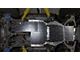 Next Venture Motorsports Belly Skid Plates; Bare Aluminum (21-24 Bronco 2-Door w/o Transmission Crossmember Bracing)