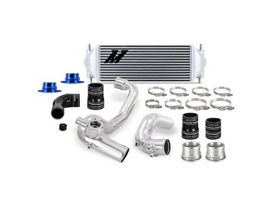 Mishimoto Performance Intercooler Kit with Polished Piping; Silver (21-24 2.3L EcoBoost Bronco)