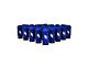 Mishimoto Blue Locking Lug Nut Kit; M12 x 1.5; Set of 27 (21-24 Bronco, Excluding Raptor)