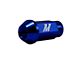 Mishimoto Blue Locking Lug Nut Kit; M12 x 1.5; Set of 27 (21-24 Bronco, Excluding Raptor)
