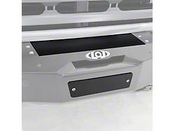 LoD Offroad Black Ops Front Bumper Winch Cover Plate; Bare Steel (21-24 Bronco)