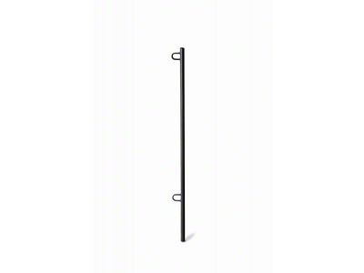 Steinjager 3.80-Foot Flag Pole Kit; Black (Universal; Some Adaptation May Be Required)
