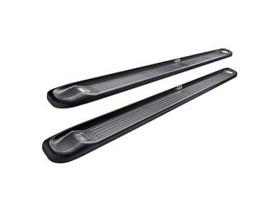Molded Lighted Running Boards without Mounting Kit; Black (06-23 4Runner)