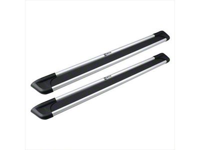 Sure-Grip Running Boards without Mounting Kit; Brushed Aluminum (05-10 Jeep Grand Cherokee WK)