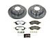 PowerStop Z36 Extreme Truck and Tow 6-Lug Brake Rotor and Pad Kit; Rear (21-24 Bronco, Excluding Raptor)