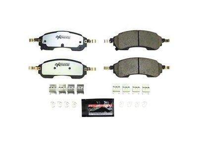 PowerStop Z36 Extreme Truck and Tow Carbon-Fiber Ceramic Brake Pads; Rear Pair (21-23 Bronco, Excluding Raptor)