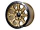 Tremor Wheels 103 Impact Gloss Gold with Gloss Black Lip 6-Lug Wheel; 20x9; 0mm Offset (22-24 Bronco Raptor)