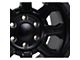 Tremor Wheels 103 Impact Satin Black 6-Lug Wheel; 17x8.5; 0mm Offset (22-24 Bronco Raptor)