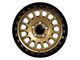 Tremor Wheels 104 Aftershock Gloss Gold with Gloss Black Lip 6-Lug Wheel; 17x8.5; 0mm Offset (22-24 Bronco Raptor)