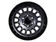 Tremor Wheels 104 Aftershock Graphite Grey with Black Lip 6-Lug Wheel; 17x8.5; 0mm Offset (22-24 Bronco Raptor)