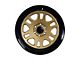 Tremor Wheels 105 Shaker Gloss Gold with Gloss Black Lip 6-Lug Wheel; 20x9; 0mm Offset (22-24 Bronco Raptor)