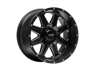 Pro Comp Wheels 63 Series Recon Satin Black Milled 6-Lug Wheel; 20x10; -18mm Offset (22-24 Bronco Raptor)
