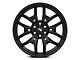 Rovos Wheels Ceres Satin Black 6-Lug Wheel; 22x9.5; 12mm Offset (22-24 Bronco Raptor)