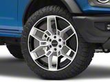 Carroll Shelby Wheels CS45 Chrome Powder with Black Inserts 6-Lug Wheel; 22x9.5; 12mm Offset (22-26 Bronco Raptor)