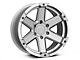 Rovos Wheels Danakil Charcoal with Machined Lip 6-Lug Wheel; 17x9; -6mm Offset (22-24 Bronco Raptor)