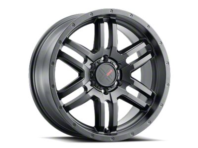 DX4 Wheels DYNO Flat Black 6-Lug Wheel; 20x9; 10mm Offset (22-24 Bronco Raptor)